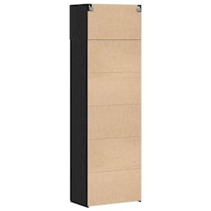 Úložná skříňka 2 pcs Černý dub 70 x 42,5 x 185 cm - obrázek 10