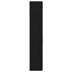 Úložná skříňka 2 pcs Černý dub 70 x 42,5 x 185 cm - obrázek 9