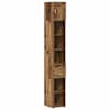 vidaXL Hoiukapp 2 tk Vana puit 30 x 42,5 x 225 cm