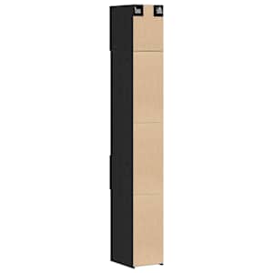 Úložná skříňka se zásuvkou 2 pcs Černý dub 30 x 42,5 x 225 cm - obrázek 9