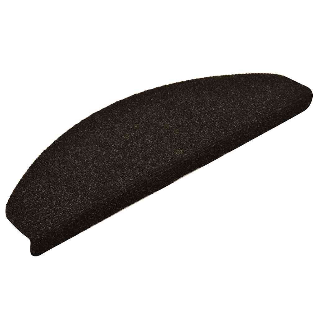 vidaXL Trapmatten zelfklevend 30 st 65x21x4 cm donkerbruin afbeelding