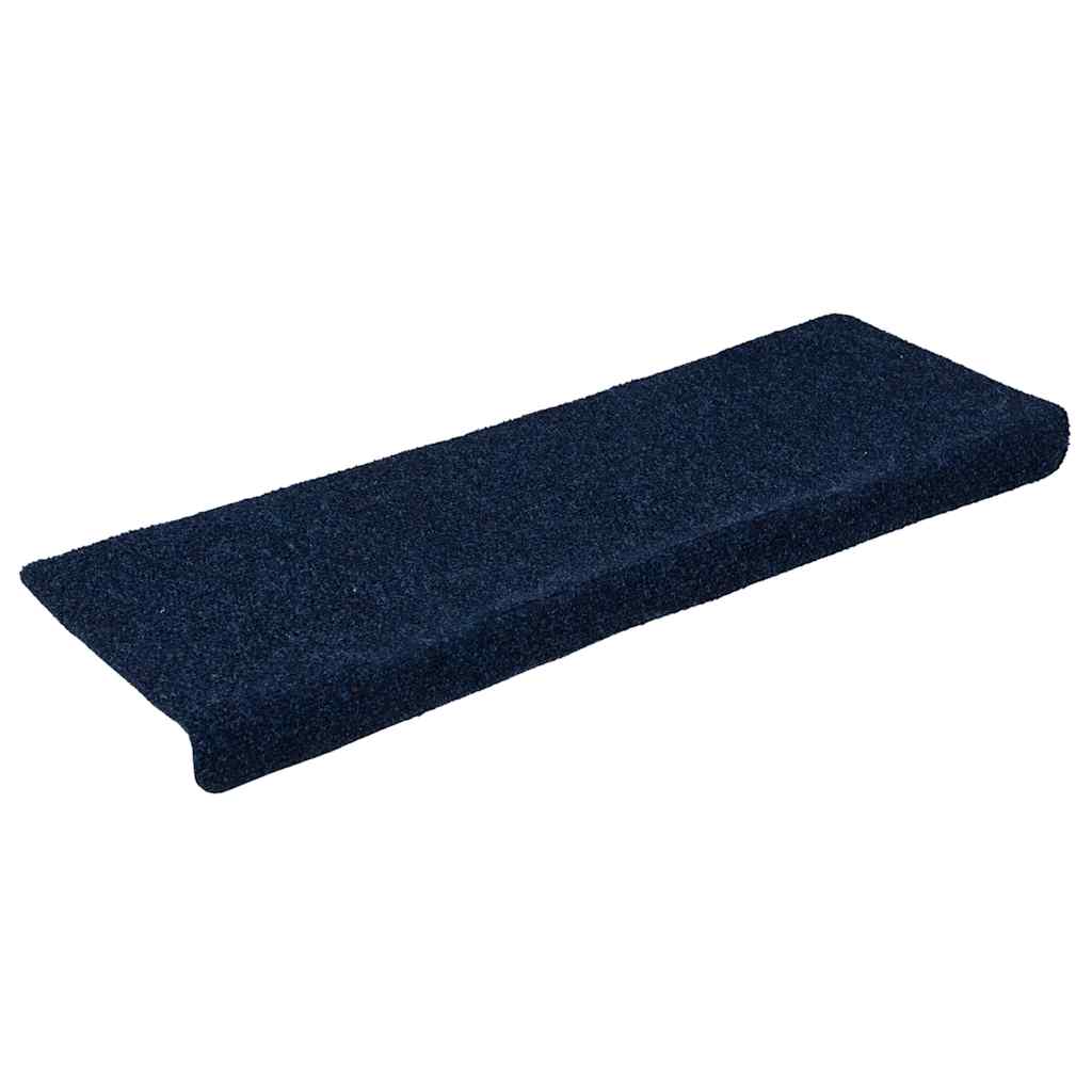 vidaXL Schodiskové rohože samolepiace 30 ks námornícka 65x21x4 cm