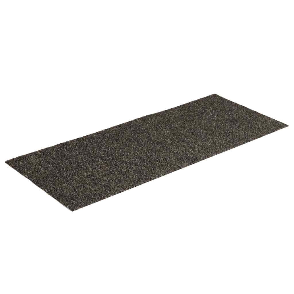 vidaXL Trapmatten zelfklevend 30 st 60x25 cm rechthoekig antraciet afbeelding