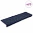  vidaXL 20 db antracitszürke öntapadó lépcsőszőnyeg 65x21x4 cm termék 2. képe