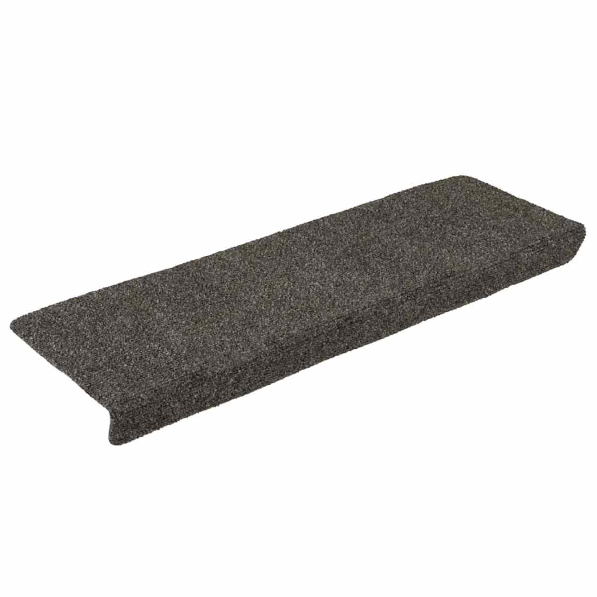 Trappemåtter selvklæbende 65x21x4 cm rektangulær kant - Billede 3