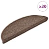 vidaXL Iseliimuvad treppimatid 30 tk 56 x 17 x 3 cm Non-Slip