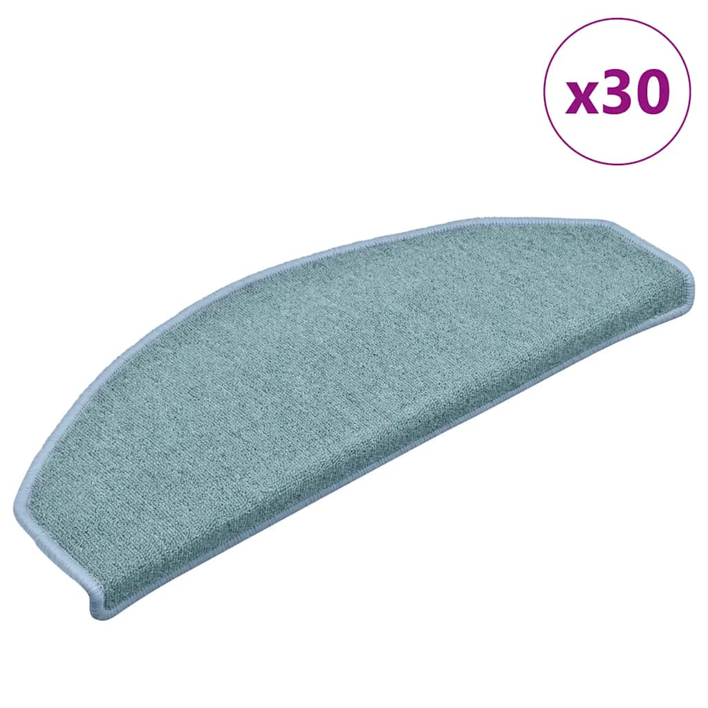 vidaXL Stufenmatten 30 Stk. Blau 65x24x4 cm