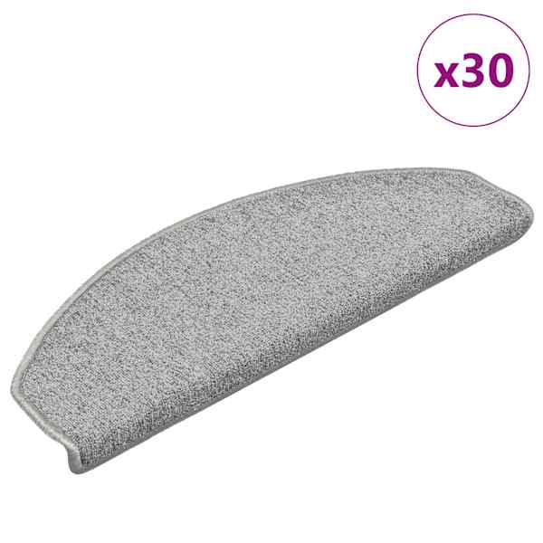 vidaXL trepimatid 30 tk 65 x 24 x 4 cm helehall poolringikujuline suur