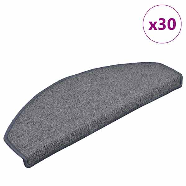 vidaXL trepimatid 30 tk 65 x 24 x 4 cm helehall ja sinine poolringikujulised suured