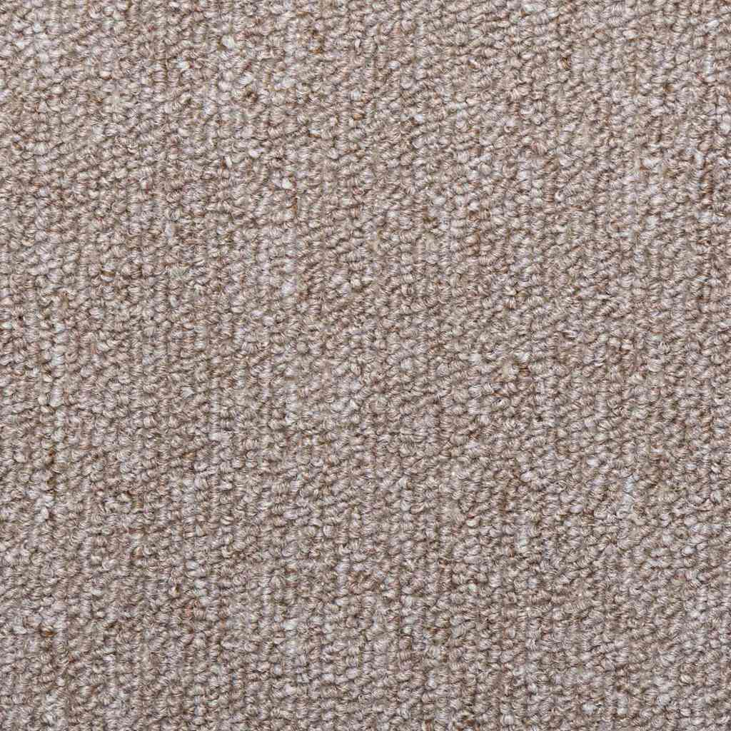 Trappemåtter 30 stk. - 65 × 21 × 4 cm, lysebrune, rektangulære kanter