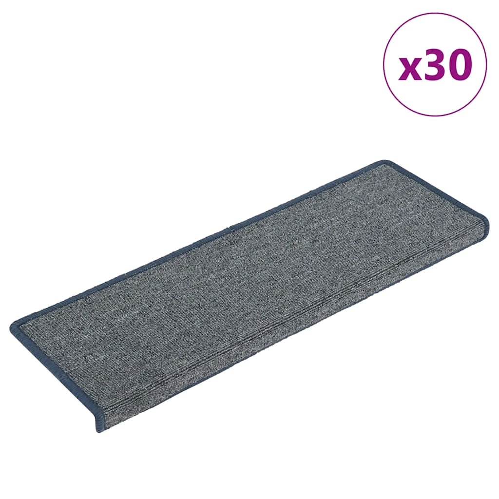 vidaXL Stufenmatten 30 Stk. 65x21x4 cm Lila und Blau