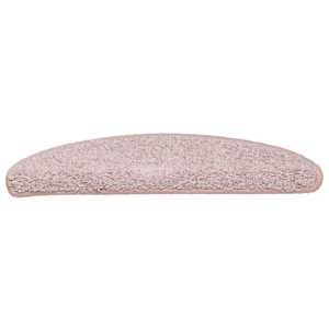 Schodové rohože 30 ks 56 x 17 x 3 cm světle růžové, půlkulaté - obrázek 3