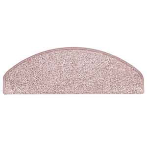 Schodové rohože 30 ks 65 x 21 x 4 cm světle růžové, půlkulaté, velké - obrázek 6