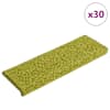 vidaXL trepimatid 30 tk 65 x 21 x 4 cm rohelised ristk&uuml;likukujulised servad