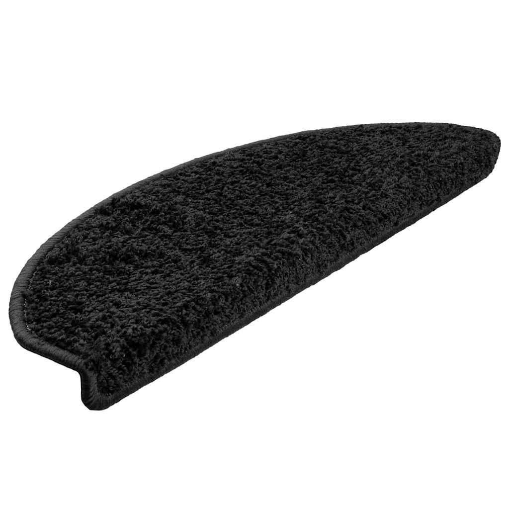 vidaXL Trapmatten 20 st 65x21x4 cm zwart afbeelding