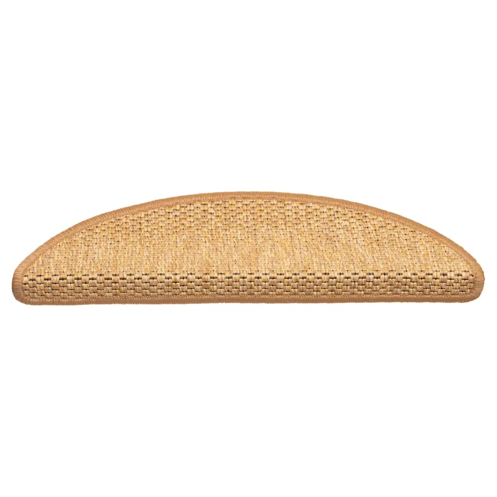 Thumbnail - vidaXL Stufenmatten Selbstklebend Sisal-Optik 30 Stk. 56x17x3 cm Sisal