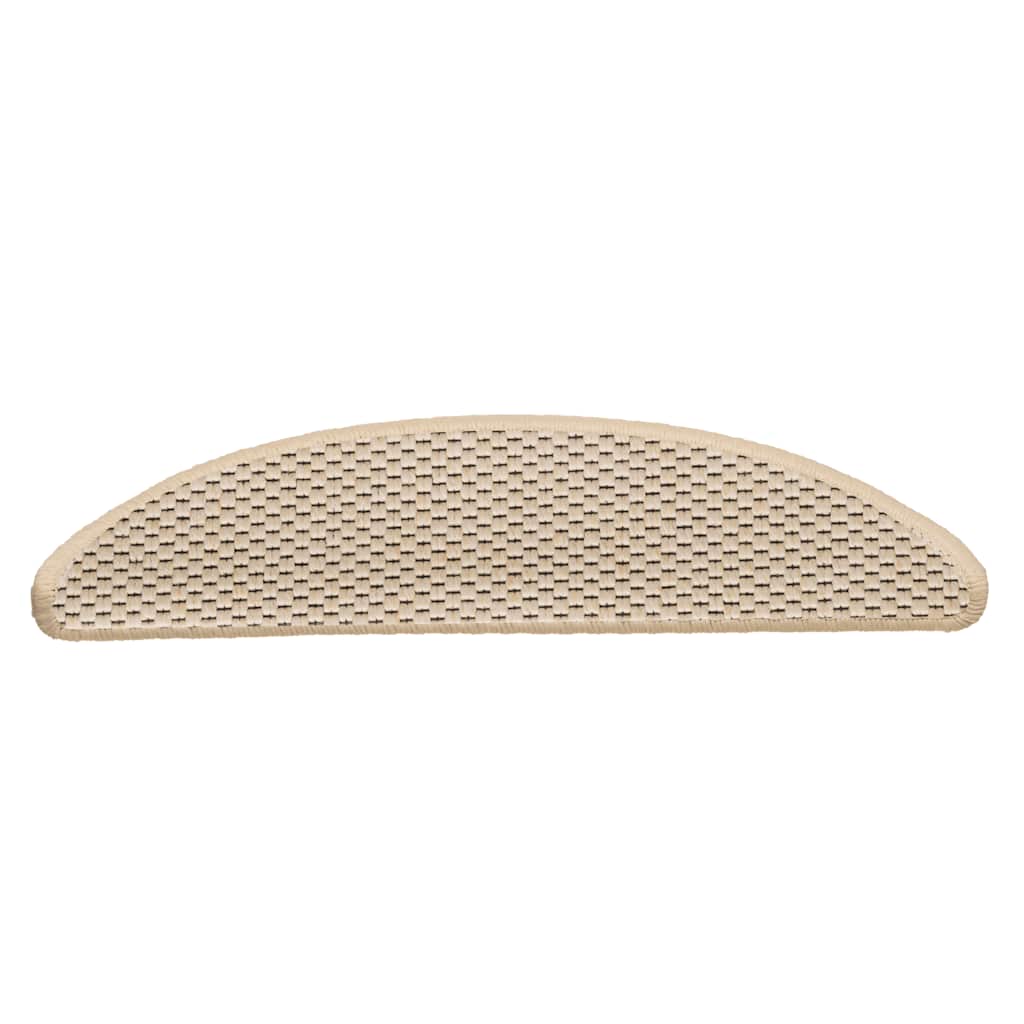 Thumbnail - vidaXL Stufenmatten Selbstklebend Sisal-Optik 30Stk. 56x17x3cm