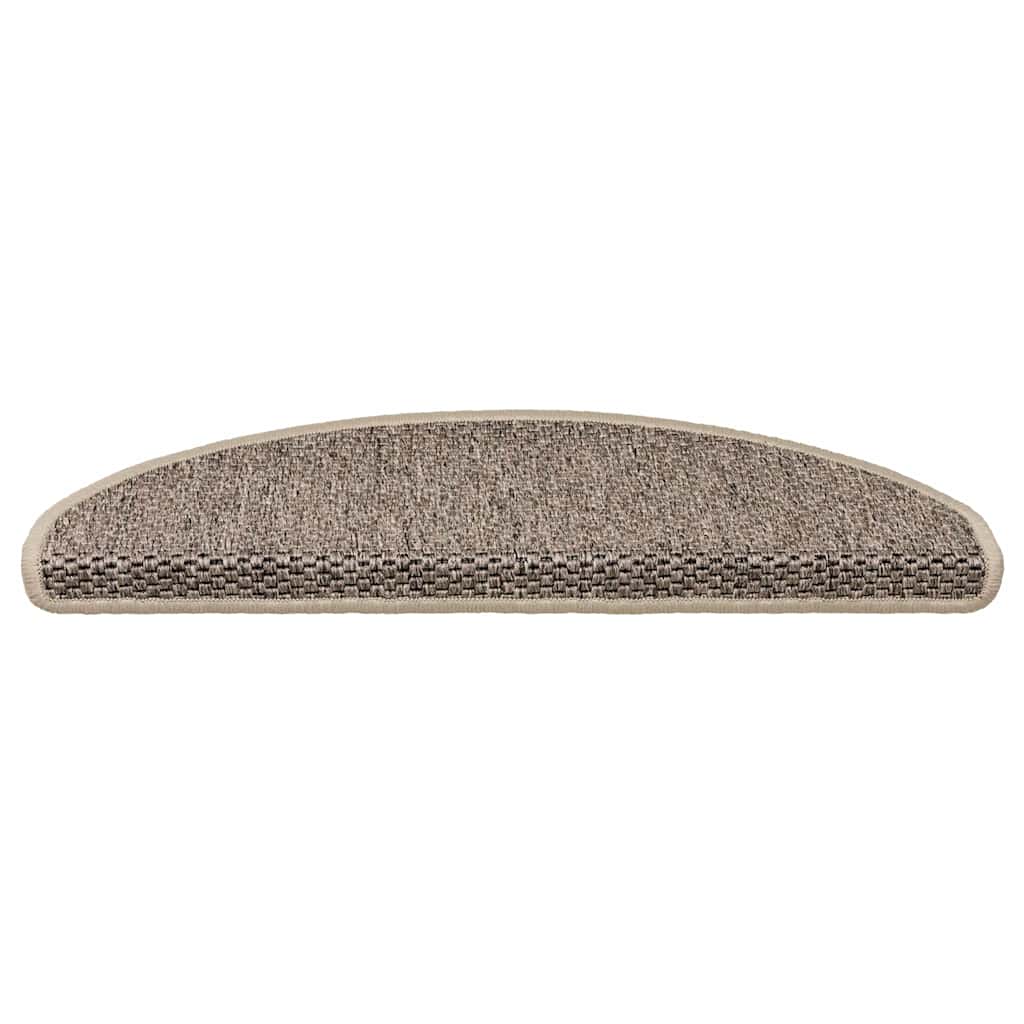 Thumbnail - vidaXL Stufenmatten Selbstklebend Sisal-Optik 30 Stk. 65x21x4cm