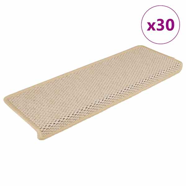 vidaXL isekleepuv trepivaip, 30 tk, 65x21x4 cm, Berber