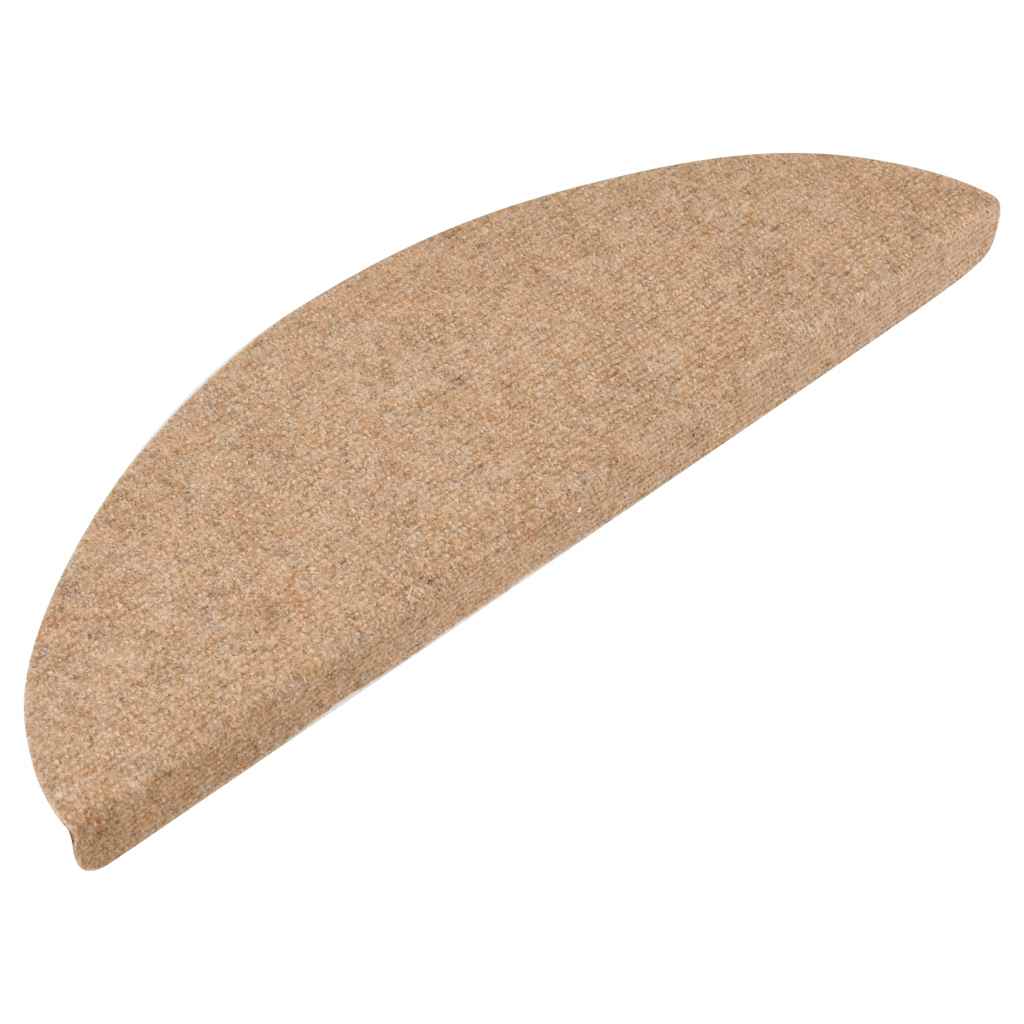Thumbnail - vidaXL Stufenmatten Selbstklebend 20 Stk. Beige 56x17x3 cm