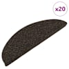 vidaXL iseliimuvad trepivaibad 20 tk, antratsiithall, 56 x 17 x 3 cm