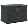 vidaXL Aia Salvestuskast Plastmass 77,5 x 54,5 x 53 cm Antratsiit