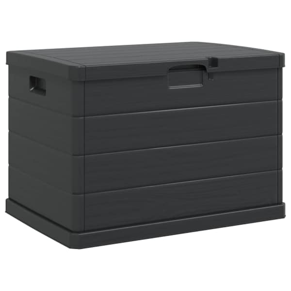 vidaXL Aia Salvestuskast Plastmass 77,5 x 54,5 x 53 cm Antratsiit
