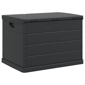 Zahradní úložná krabice Antracit 77,5 x 54,5 x 53 cm Plast - obrázek 6