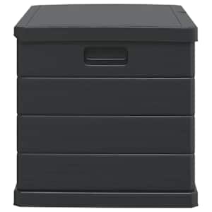 Zahradní úložná krabice Antracit 77,5 x 54,5 x 53 cm Plast - obrázek 8