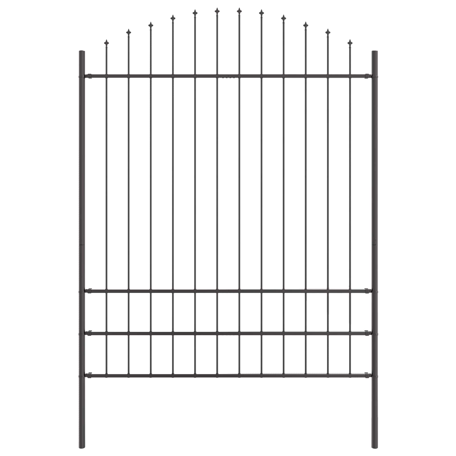 Aiandus aiapaneel 7 pcs Hall 170 x 225 cm Pulbervärvitud teras 2 Kõik vajalik sinu aeda ja koju! Aiandus aiapaneel 7 pcs Hall 170 x 225 cm Pulbervärvitud teras - Image 2