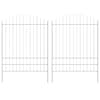 vidaXL Aiandus aiapaneel WOERDEN 2 tk 170 x 225 cm Valge
