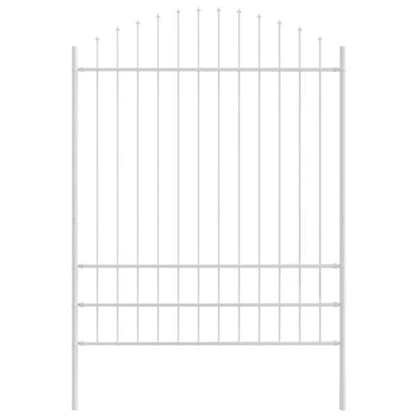 vidaXL Aiandus aiapaneel WOERDEN 7 tk 170 x 225 cm Valge