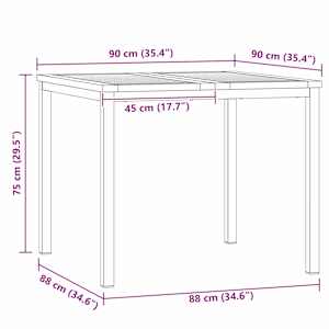 Zahradní jídelní souprava 3 pcs - obrázek 12