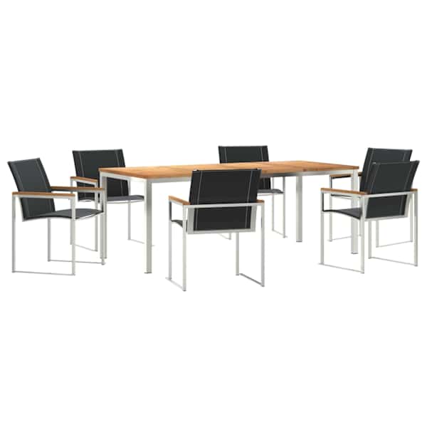 vidaXL Aia s&ouml;&ouml;gilaudade komplekt 7 tk