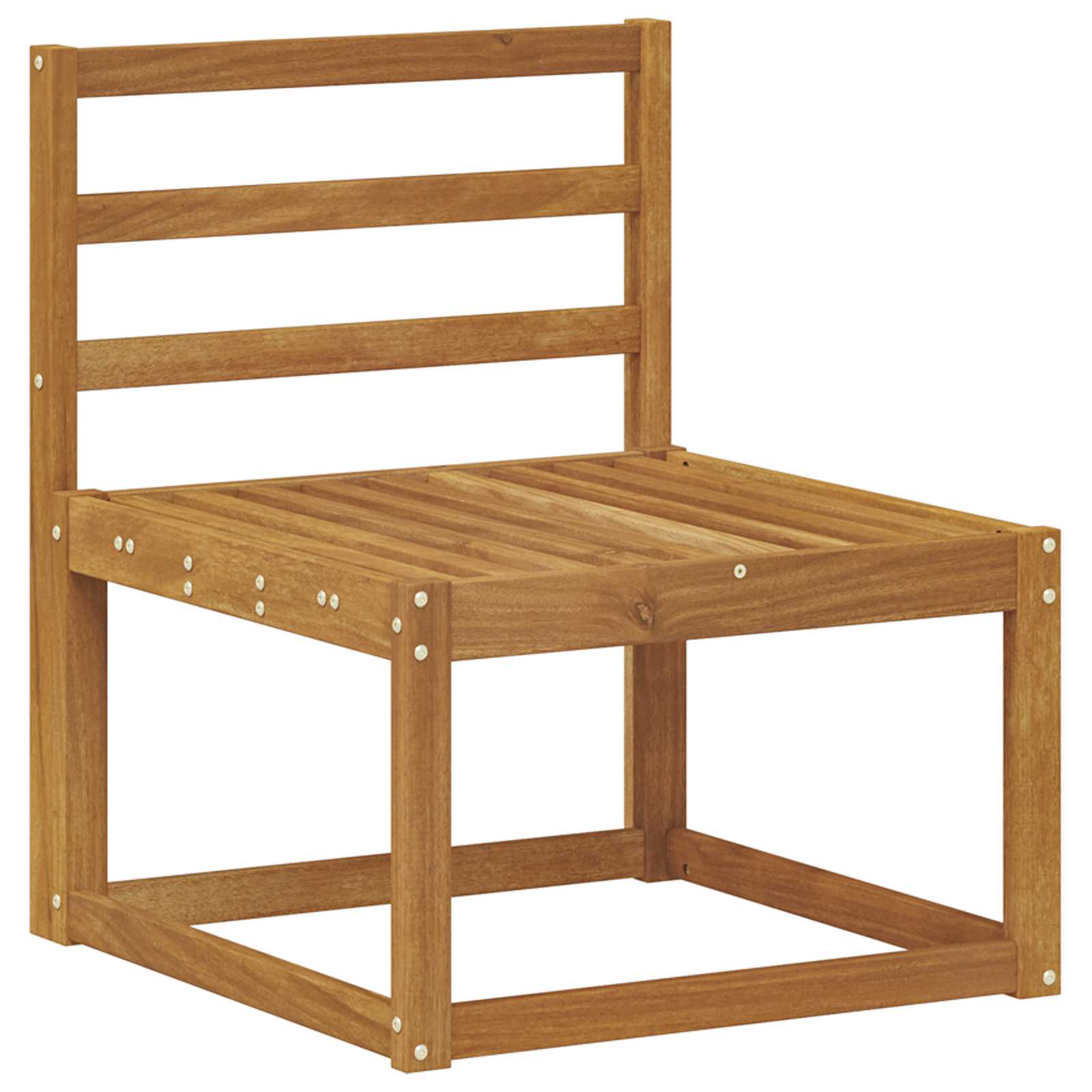 Zunanja garnitura za sedenje 5 pcs Naravna Masiven les akacije - slika 5