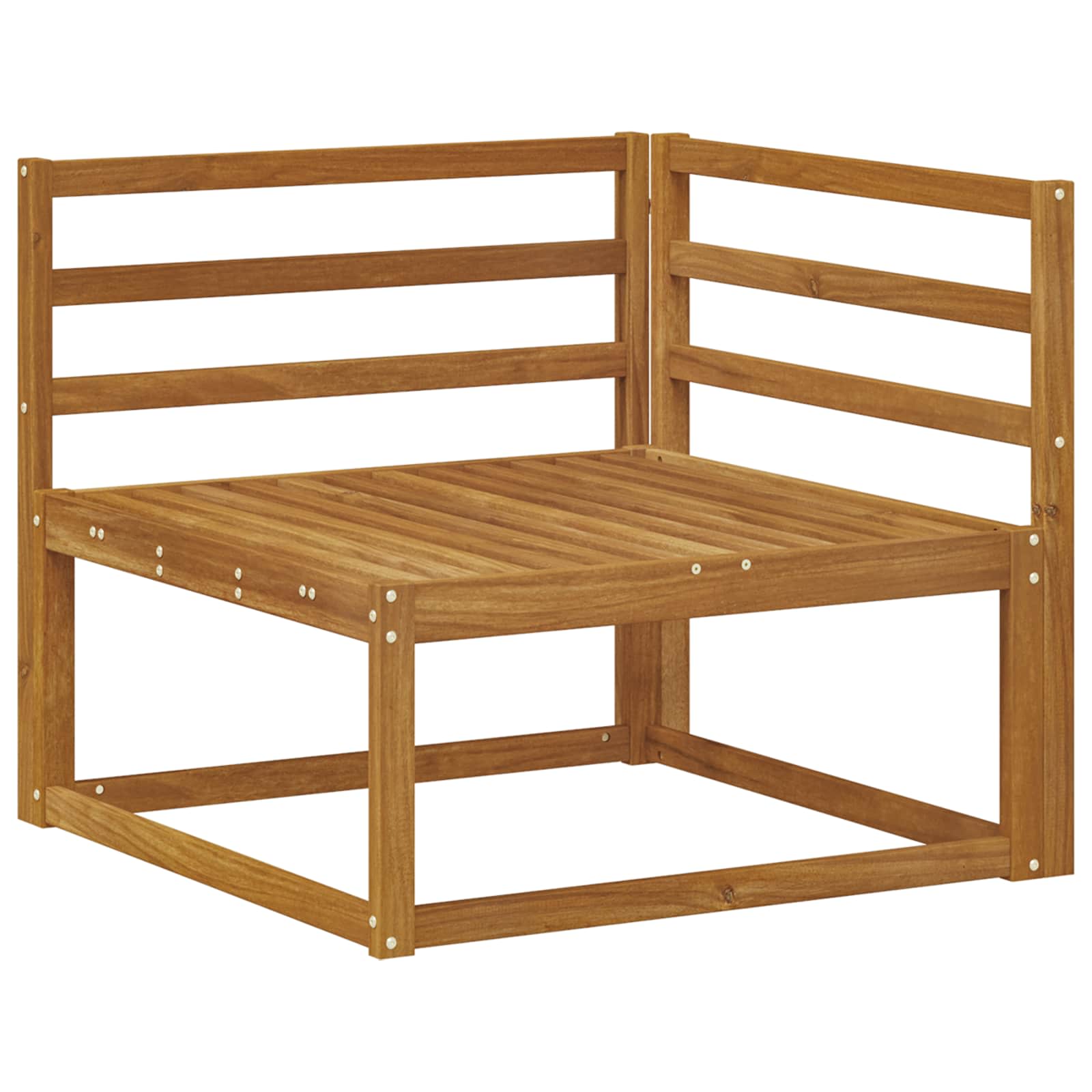 Buiten bankenset 5 pcs Naturel Massief Acaciahout image 5