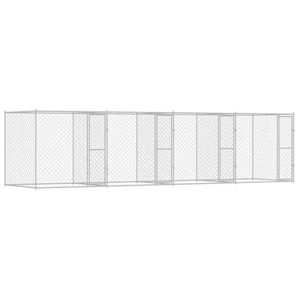 vidaXL Koerapuur H&otilde;bedane 800 x 200 x 200 cm Tsinkteras