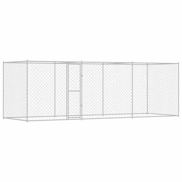 vidaXL Koerapuur H&otilde;bedane 600 x 200 x 200 cm Tsinkteras