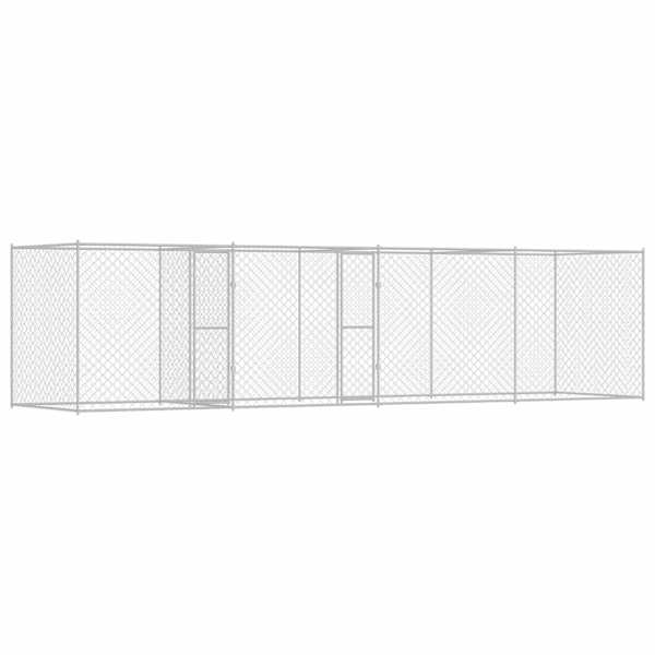 vidaXL Koerapuur H&otilde;bedane 800 x 200 x 200 cm Tsinkteras