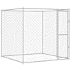 vidaXL Koerapuur H&otilde;bedane 200 x 200 x 200 cm Tsinkteras