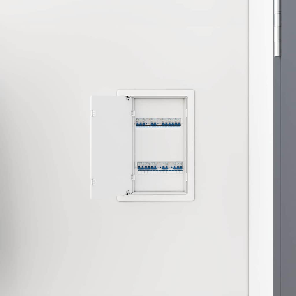 Panneaux d'Accès 2 pcs Blancs + toit anthracite, tube argent foncé comme échantillon et lien Plastique ABS
