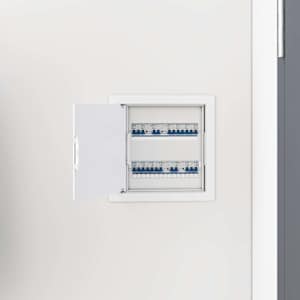 Dostopni paneli 2 pcs Bela 20 x 20 cm ABS plastika