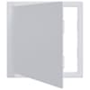 vidaXL Ligip&auml;&auml;su paneelid Valge 30 x 30 cm ABS Plastik