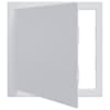 vidaXL Ligip&auml;&auml;su paneelid Valge 35 x 35 cm ABS Plastik