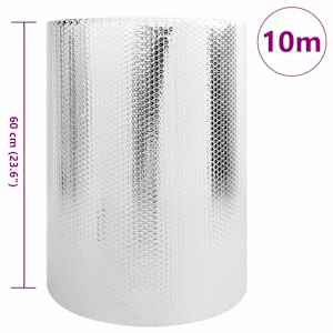 Reflexní fólie za radiátor Stříbrná 10 x 0,6 m Polyethylen - obrázek 2