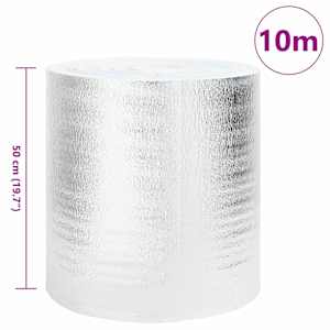 Reflexní fólie za radiátor Stříbrná 10 x 0,5 m Polyethylen - obrázek 5