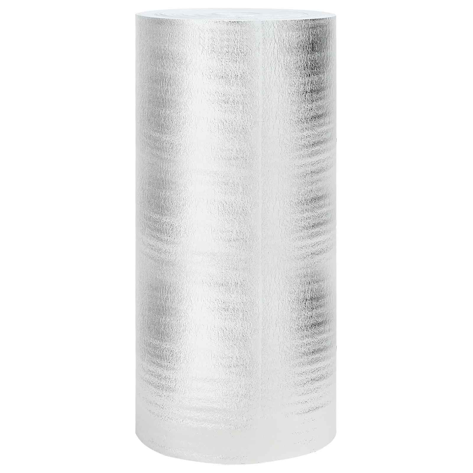 vidaXL Reflector de căldură pentru radiator Argintiu 5 x 1 m