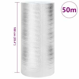 Reflexní fólie za radiátor Stříbrná 50 x 1 m Polyethylen - obrázek 5