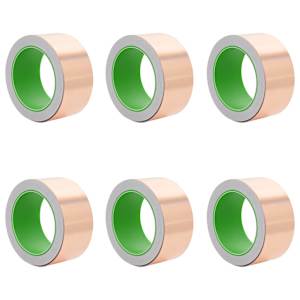Měděná páska pro ochranu před slimáky 6 pcs Měděná 50 mm x 20 m - obrázek 2