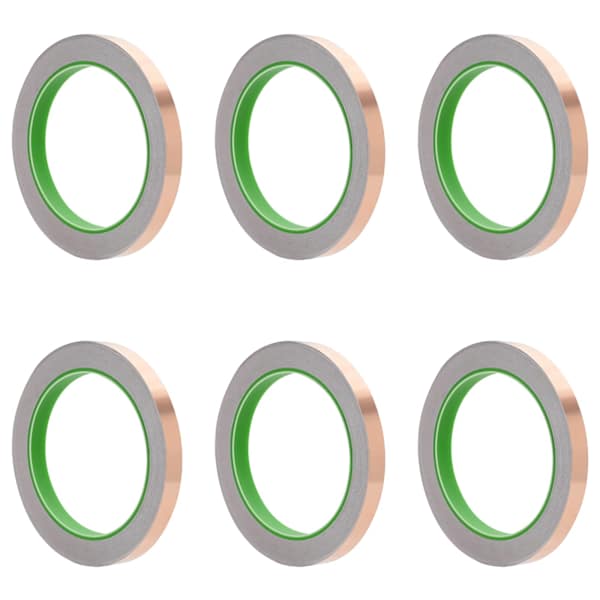 vidaXL Kahepoolne vaskteip limakaitseks 6 tk 10 mm x 20 m